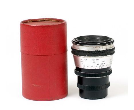 Uncommon Alpa-Macro-Kilar 90mm f2.8 Lens #2190950. For Alpa cameras. (some internal and cleaning marks, wear to rubber focusi