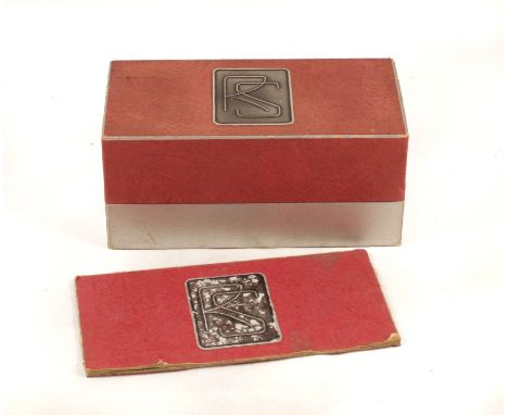 Original Box for Reid Rangefinder Cameras (Empty). Showing the original R&amp;S logo to the top. Slightly faded and worn (con
