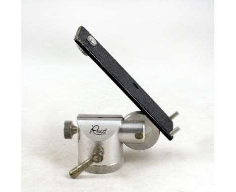 Rare Reid Camera Cradle for Tripod Use. Camera is simply pushed between the two plastic covered posts and held firm via the t