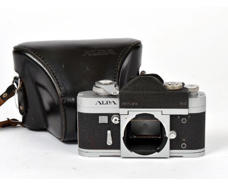 Chrome Alpa 9d Camera Body #51268. (condition 5F) with ERC.