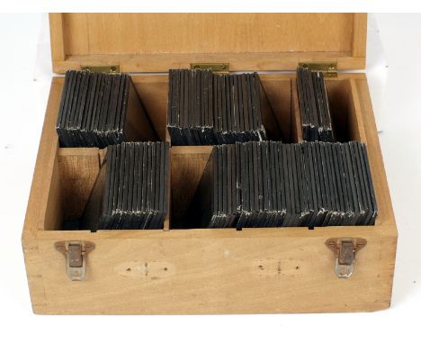 Over 90 Magic Lantern Slides, Churches of Leicestershire, Nottinghamshire etc. With several Norfolk, Suffolk etc. All caption