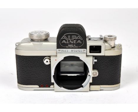 Chrome Alpa Alnea Mod 5 Camera Body #32821. (condition 5F).