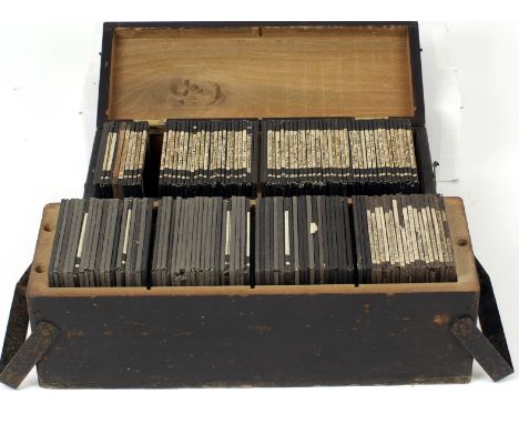 Over 150 Magic Lantern Slides of the Lake District &amp; Surrounds. The majority fully captioned, in two boxes. Mostly Edward
