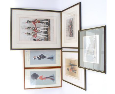 MILITARY PRINTS: A collection of antique and 20th century military interest and related prints. To include limited edition OO