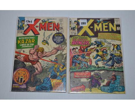 X-Men: 9 (Avengers), and 10 (first Ka-Zar).  (2)