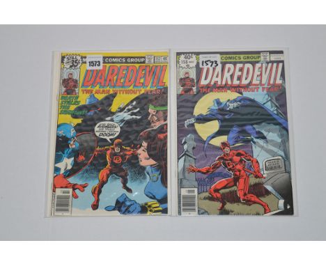 Daredevil: 157 and 158 (First Frank Miller).  (2)