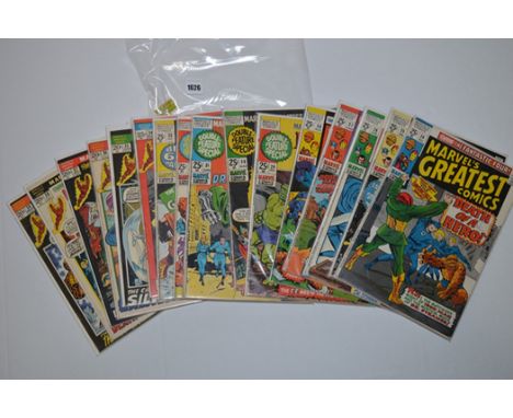 Marvel Collectors' Item: 24-39.  (16)