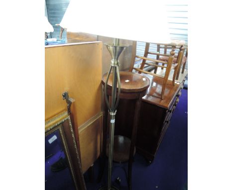 A modern standard lamp