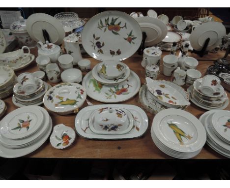 A part tea and dinner service by Royal Worcester