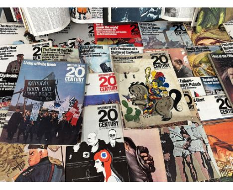 A large collection of vintage magazines. History of the 20th Century. 