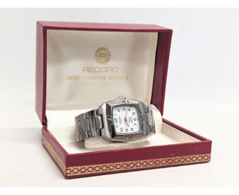 A vintage gents Omax watch 