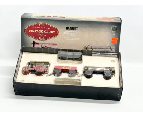 A Limited Edition Corgi ‘Garrett’ 4CD Road Tractor Trailers &amp; Log Load Wynns. Celebrating the Golden Age Vintage Glory of