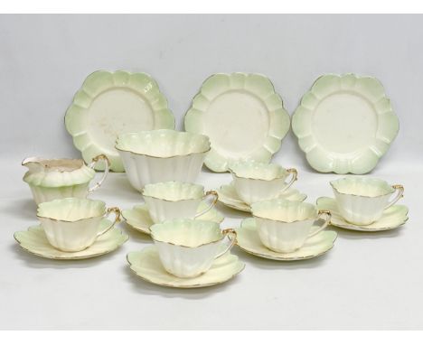 A vintage Foley China tea service. 