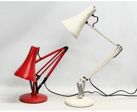 2 vintage anglepoise lamps. Model 90. 