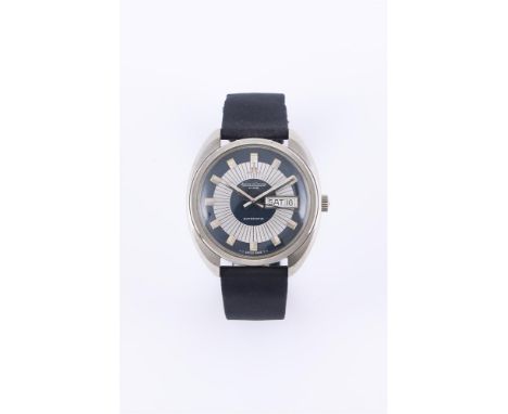 
	
		JAEGER LECOULTRE, CLUB
		A STAINLESS STEEL WRIST WATCH WITH DAY AND DATE, NO. E0300405 1286092, CIRCA 1970
		Movement: C