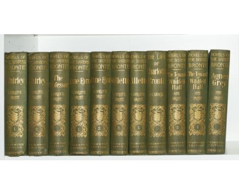 NO RESERVE Brontë (Charlotte, Emily and Anne) The Novels of the Sisters Brontë, 11 vol. only (of 12, lacking Wuthering Height
