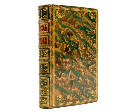Bodoni.- Epictetus. Epiktetou Encheiridion [graece], 2 parts in 1 vol., first part text in Greek, second part text in Italian