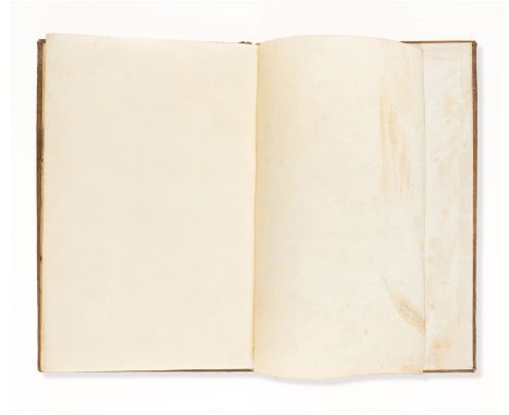 Blank vellum.- Bosworth (William) Volume of 17 sheets of blank 18th century vellum, first sheet signed by Bosworth, each shee