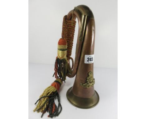 COPPER BUGLE, artillery crest