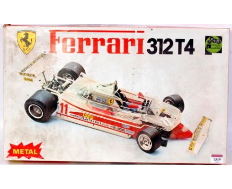 Protar, 1/12th scale model 162M, plastic and metal kit for a Ferrari 312 T4, unmade, in the original box and as issued, box w