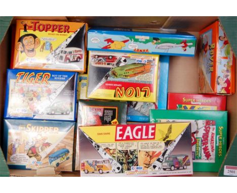 Corgi, Modern issue comic book and childrens TV boxed diecast group, 15 boxed examples to include; Eagle, The Topper, Spiderm