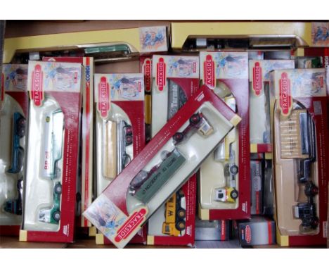33 boxed 1/76 scale Corgi Trackside and Lledo Trackside commercial vehicles and delivery vans, all as issued, to include; ERF