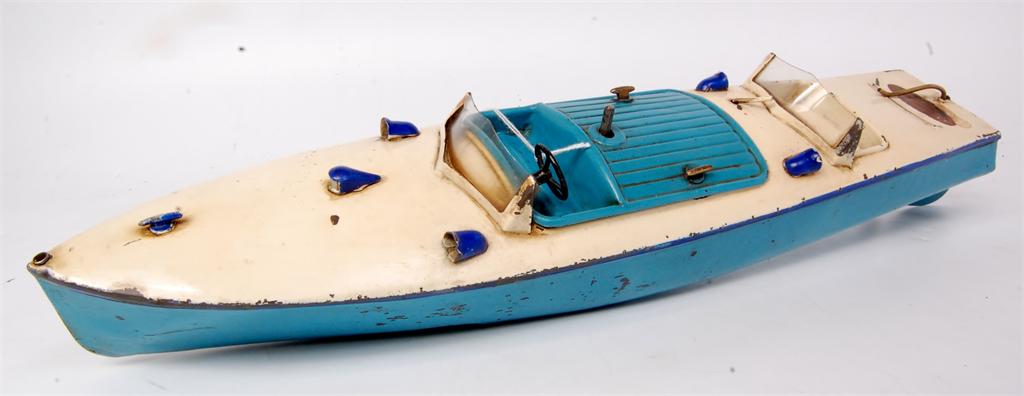 Meccano Hornby Racing Boat in Original Box La Mouette / Old Toy