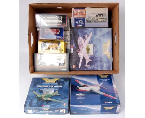 Corgi, modern issue diecast boxed group, 14 assorted models to include; Collection Heritage Series, Aviation Archive, WW2 and
