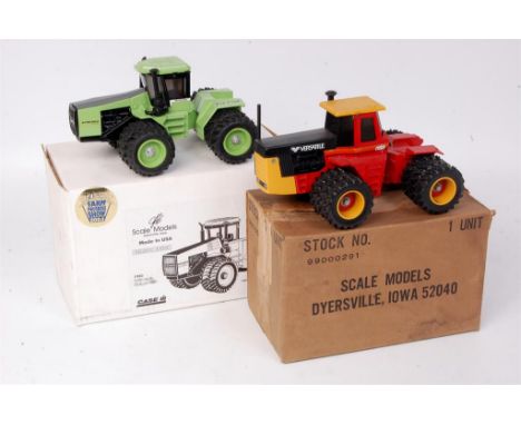 Scale Models of Iowa, 1/32nd scale diecast tractor group to include Steiger 4WD Panther CP-1400 in the collectors edition whi