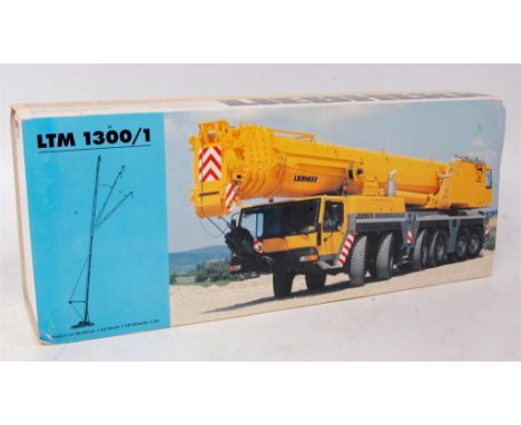 Conrad No.2097/0 1/50th diecast scale model of a LTM 1300/1 Mobile Crane, appears as issued, in the original polystyrene pack