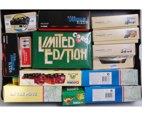 17 boxed mixed scale Corgi Classics, ranges include 'On the Move', Showman's Range, BRS Collection etc, all appear as issued,