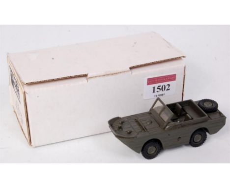 Force by M.V.I, resin kit built model of a Ford GPA amphibian Jeep, finished in military green and built to a very good stand