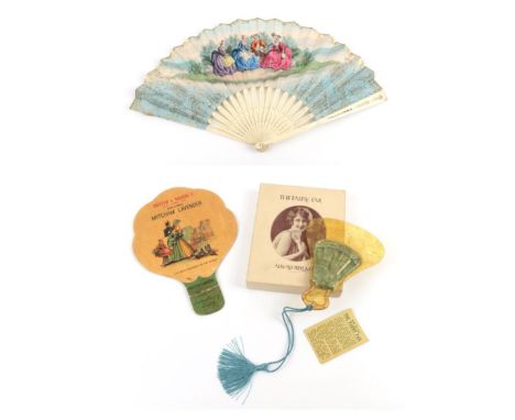 The Faery Fan, Always Perfumed: A Boxed Fan Novelty, the outer box lid with an image of a 1920's lad, her hair suitably bobbe
