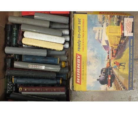OO gauge: a quantity of Hornby, Triang and Lima unboxed locomotives, (16) and coaches (20) and four empty Hornby and Triang b