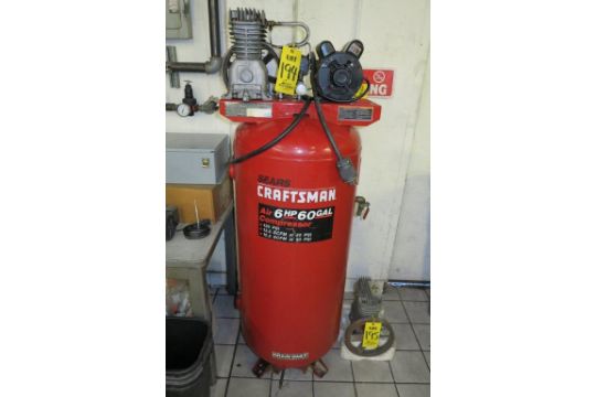 6hp 60 Gallon Craftsman Air Compressor