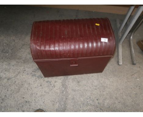 small metal trunk