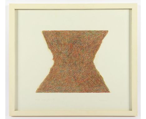 Jochims, Raimer, "o.T.", Farbstiftzeichnung/Papier, 24 x 30, handsigniert und datiert '85, bez. "Sommerzeit", R. 