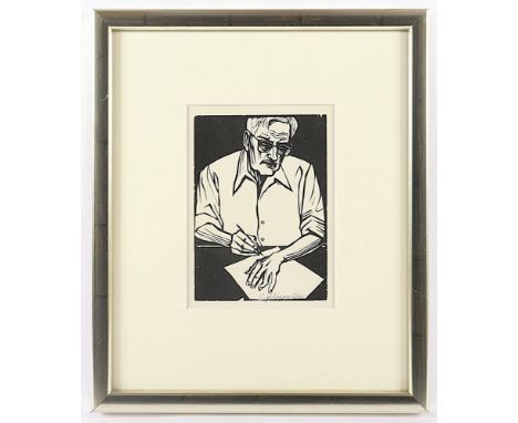 Felixmüller, Conrad, "Selbstportrait", Original-Holzschnitt, 18,5 x 13, handsigniert, R. 