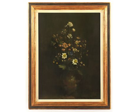 Brandenberg, Wilhelm (1889-1975), "Stilleben", Öl/Hartfaser, 75 x 54,5, unten rechts signiert und "1950" datiert, R. 