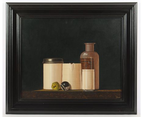 Quast, Klaus (*1941), "Stilleben", Acryl/Lwd., 40 x 50, unten rechts signiert, R. 