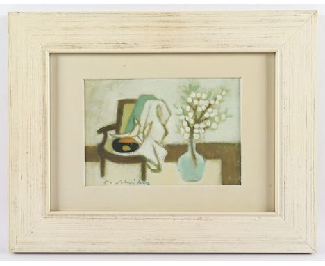 Schneiders, Carl (1905-1974), "Stilleben", Pastell/Karton, 16 x 23, unten links signiert, R. 