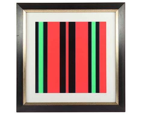 Fruhtrunk, Günter, "o.T.", Farbserigrafie, 41 x 41, nummeriert 43/150, handsigniert, R. 