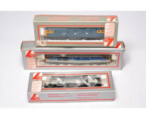 Lima Model Railway comprising trio of locomotives, to include, class 20, 27 and Wigan Pier issues. All look to very good to e