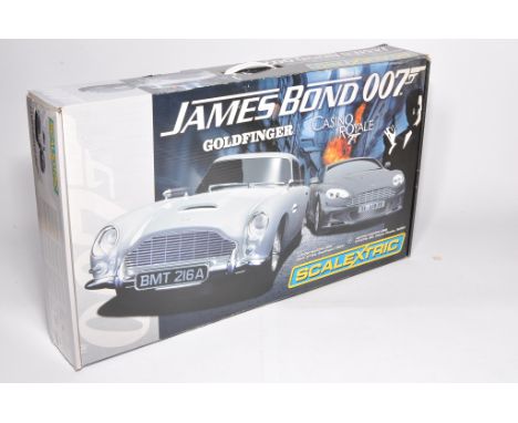 Scalextric Slot Cars Set James Bond 007 Casino Royale. Complete in box.