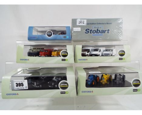 Oxford Diecast - five three vehicle sets by Oxford Diecast to include Oxford Commercials, Oxford Automobile Company all in 1: