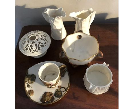 Six items Royal Worcester porcelain