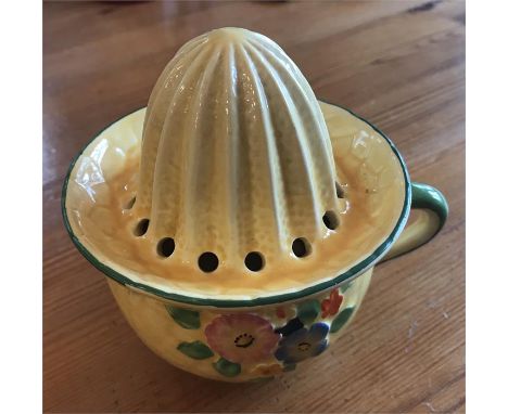 A Crown Devon lemon squeezer in good condition