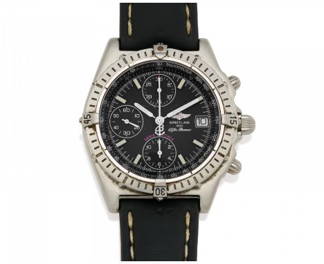 BREITLINGChronomat- Alfa Romeo. Herkunft: Schweiz, Grenchen. Werk: Automatik, ETA 7750, Chronograph. Gehäuse/Armband: Stahl, 