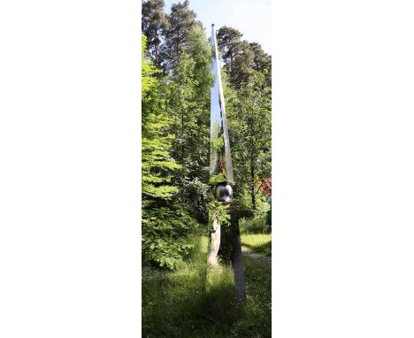 Contemporary School Giant Zenithpolished 316 stainless steel50cm wide 50cm deep 400cm high