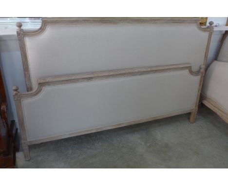 A Bramblecrest Provence Classic light oak 6' bed - complete but with three slats missing